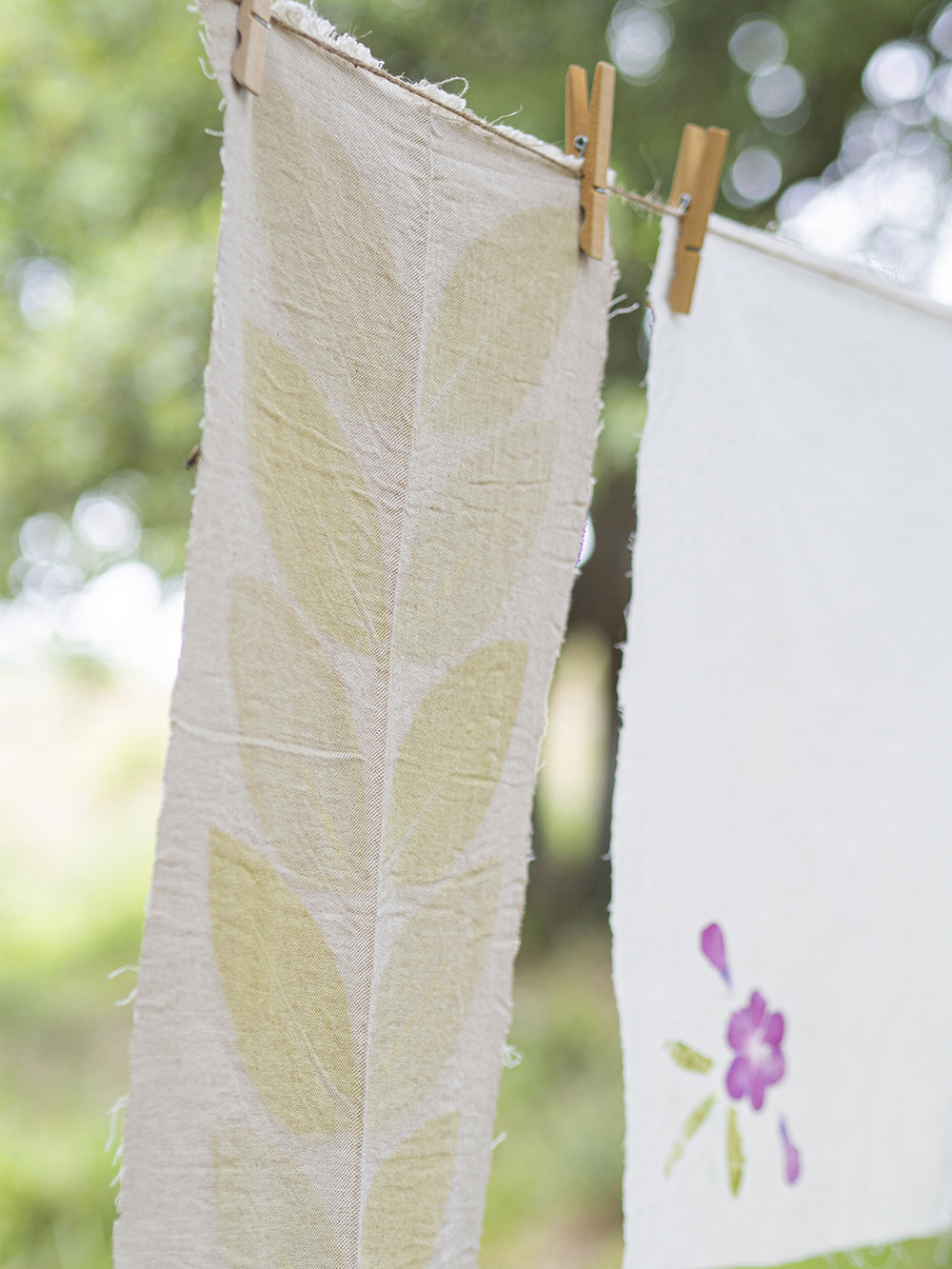 DIY Estampación botánica en tela7